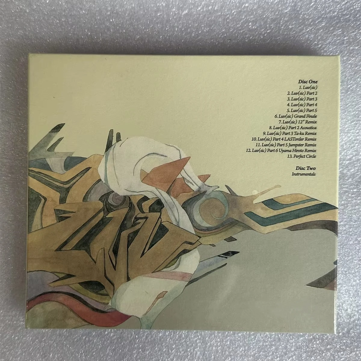 Classic Nujabes Luv(sic) Hexalogy Album Music CD Producer 2pcs Music Record Cosplay Walkman Car Soundtracks Box Party Music Gift