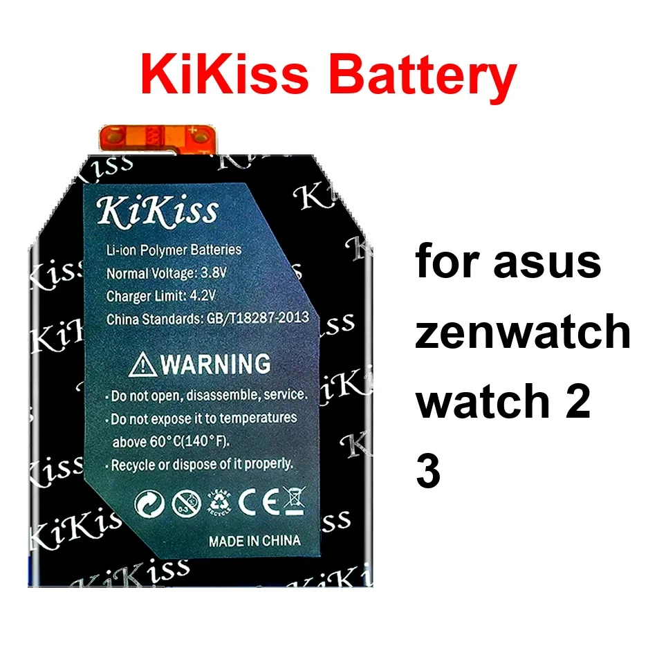 

Watch Battery Long-Lasting Performance C11N1510 C11N1540 C11N1609 438-550Mah For Asus Zenwatch 2 3