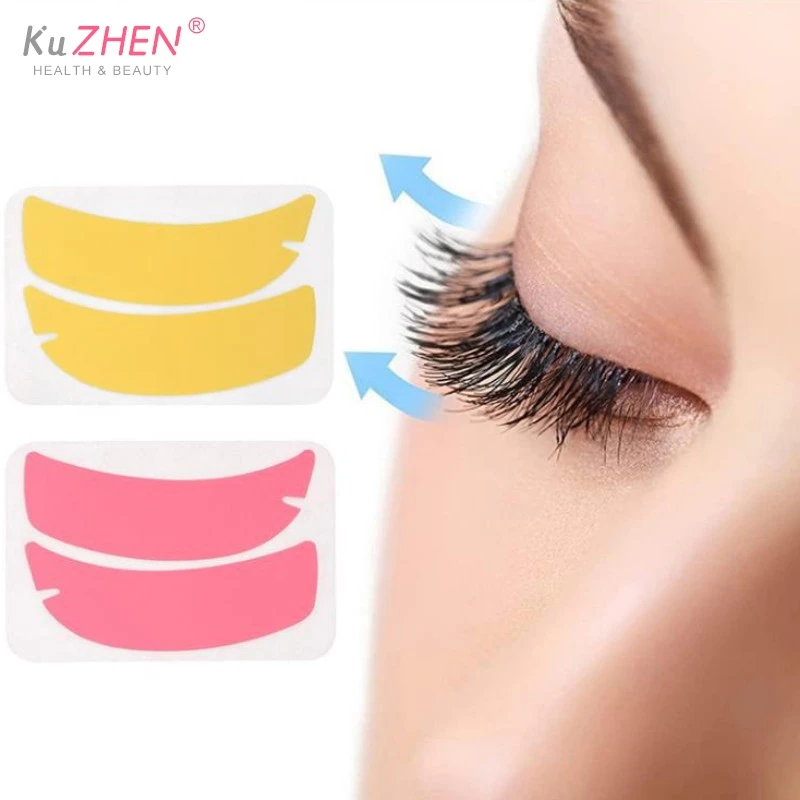 2PC Eye Pads For Eyelash Extension UV Eye Patch Under Eye Patch Factory UV Protect Eye Pad Silicone Black UV Eye Blocking Patchs