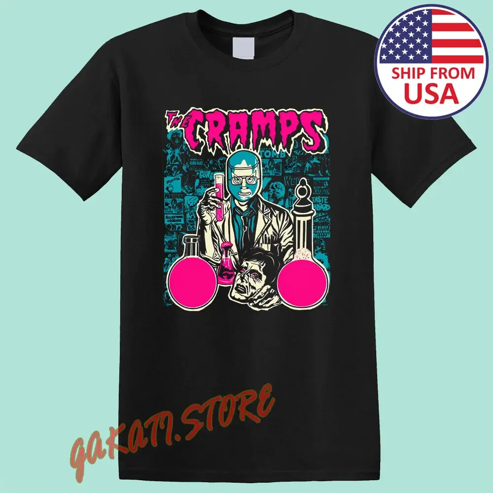 

The Cramps Men's Black T-Shirt Size S-5XL