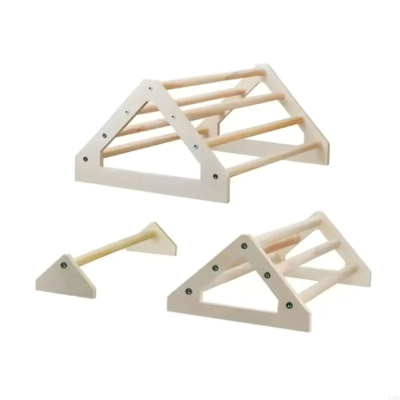 

Functional Wooden Poultry Cage And Small Creature Stand 3 Part Set Ventilated Design For Tiny Animals KXRE