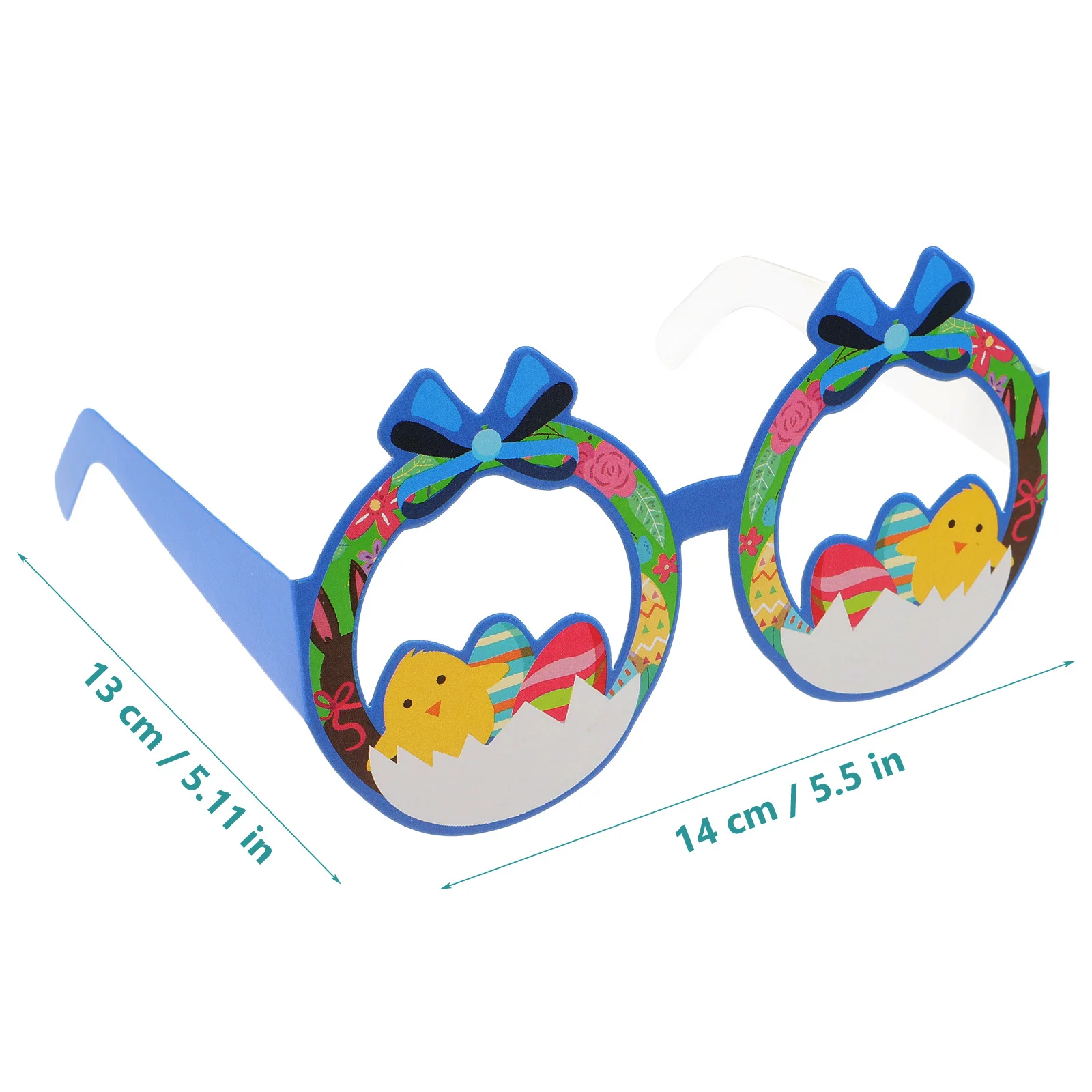 12 قطعة نظارات أرنب عيد الفصح تحت عنوان نظارات لوازم الحفلات للأطفال صور الدعامة عطلة اكسسوارات نظارات حفلات عيد الفصح #4