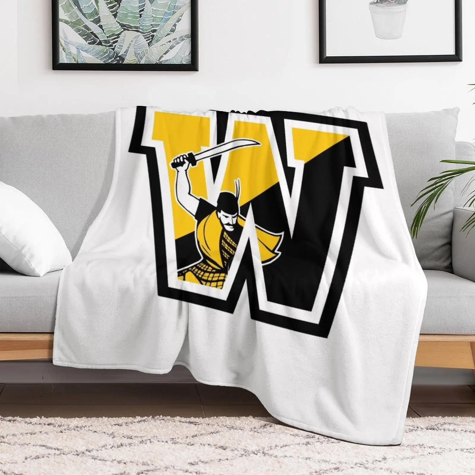 The College of Wooster fighting scots Throw Blanket sofa bed Polar Plaid on the sofa Single Blankets