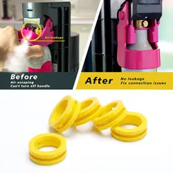 O Ring Soda Machine CO2 Cylinder Exchange Carbonator Silicone Seal Set Gaskets For  New Soda Maker Pink Cylinder