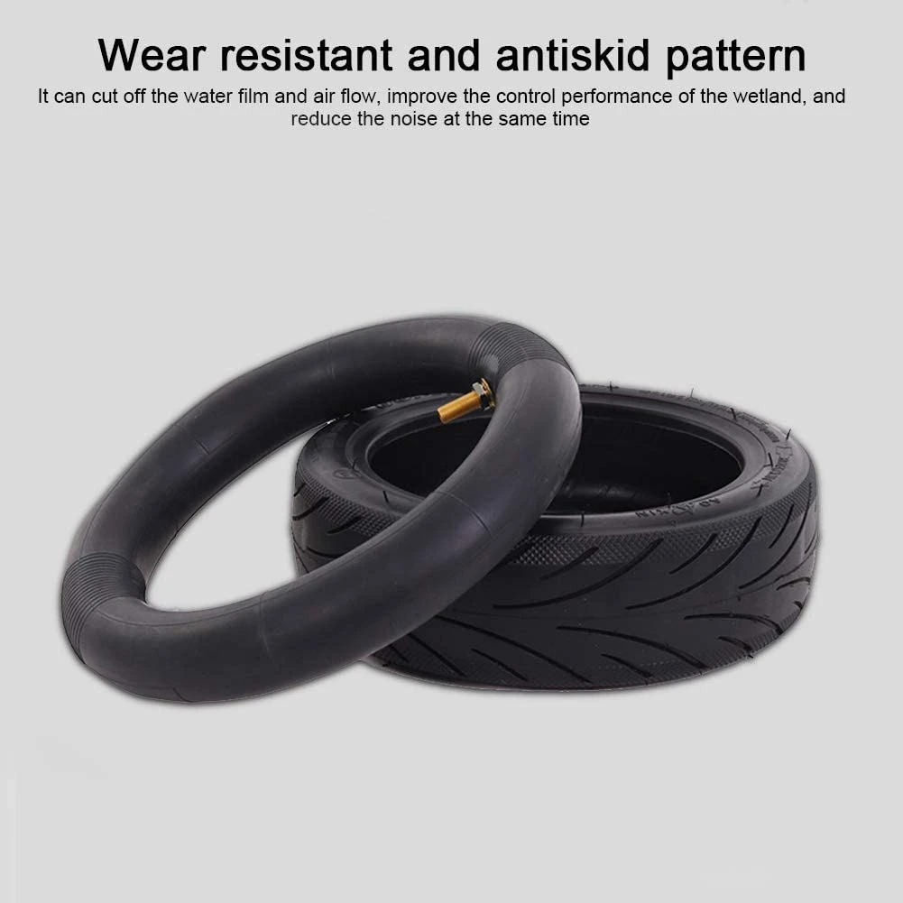 【STOCK】60/70-6.5 Scooter Replacement Tires Electric Bike Inflatable Tyre & Inner Tube Tire Set for MaxG30