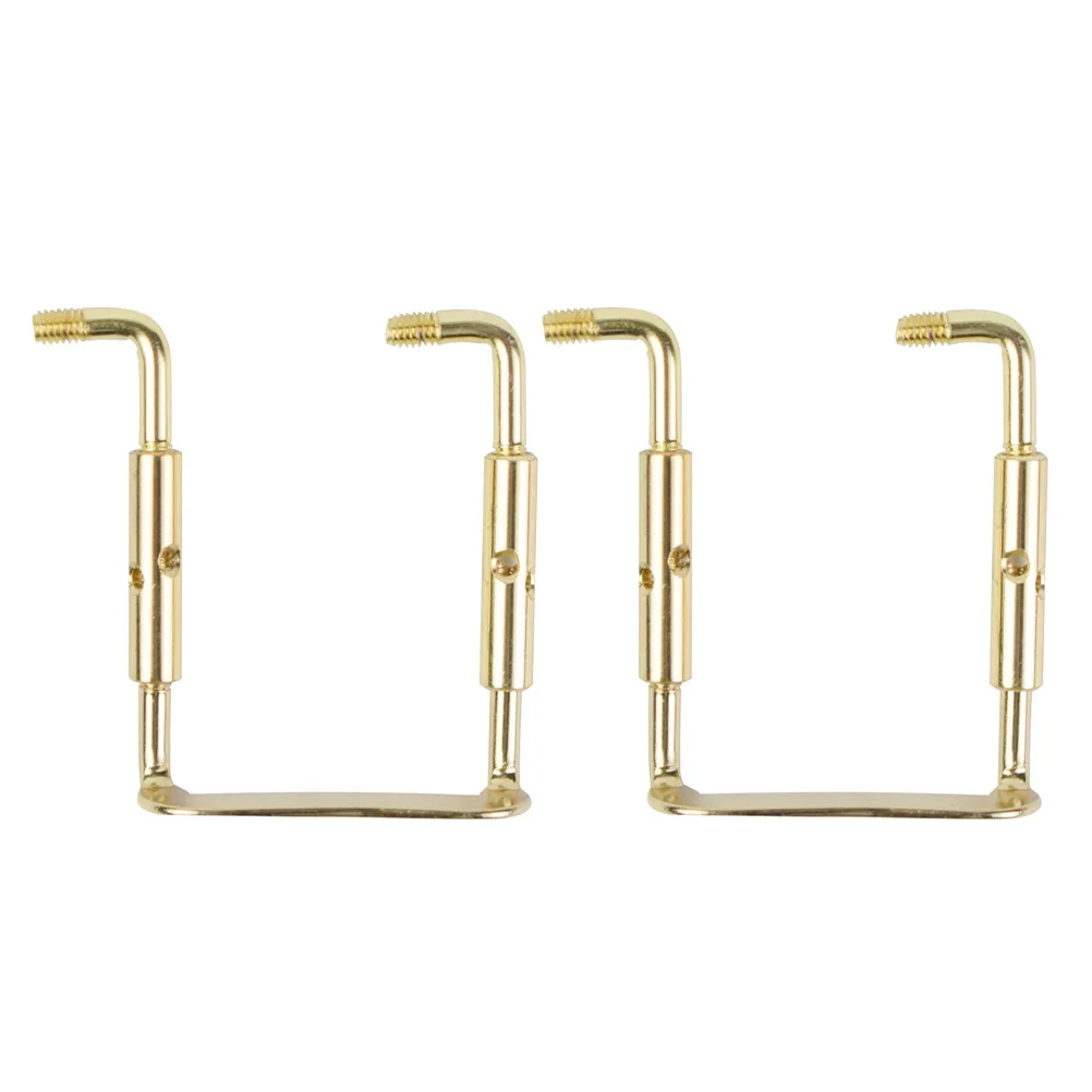 2 قطعة مسامير مسند الكمان المعدنية مقاومة للصدأ سطح مصقول أملس أجزاء الكمان ملحقات أدوات إصلاح بديلة #6