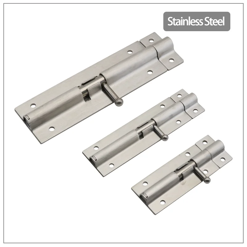 

304 Stainless Steel Hinge Industrial Electrical Automation Equipment Door Bolt Door Buckle Indoor Door Spring Bolt Hinge