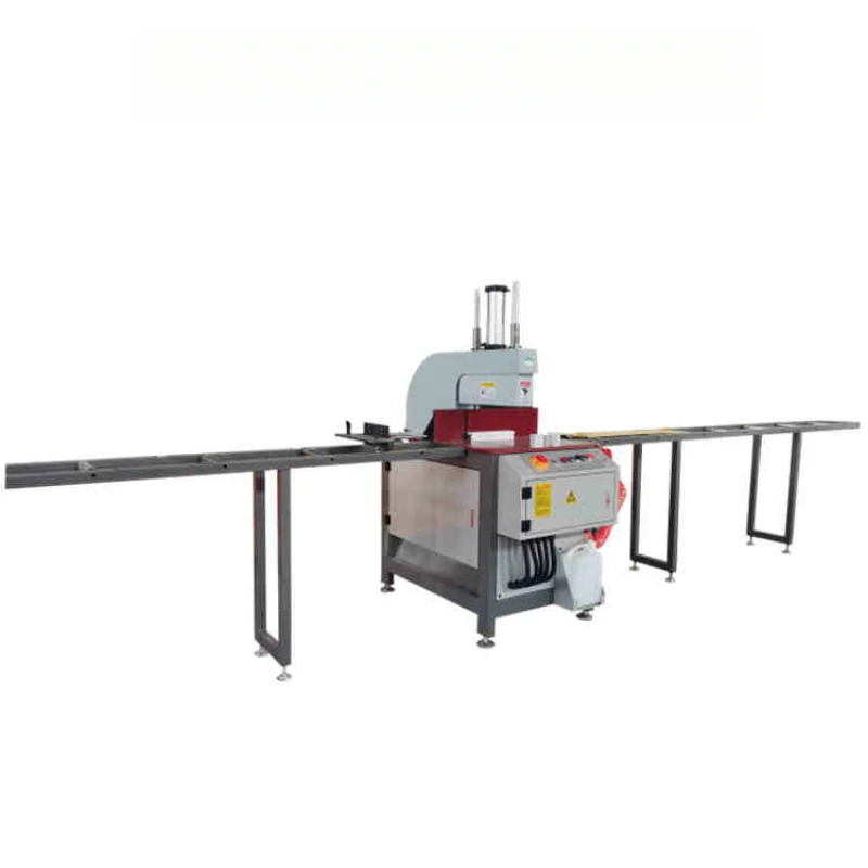 3KW 90 Degree Aluminum Cutting Saw Precision Industrial Metal Cutter for Profiles Frames  Doors  Flat Moving Saw Machine