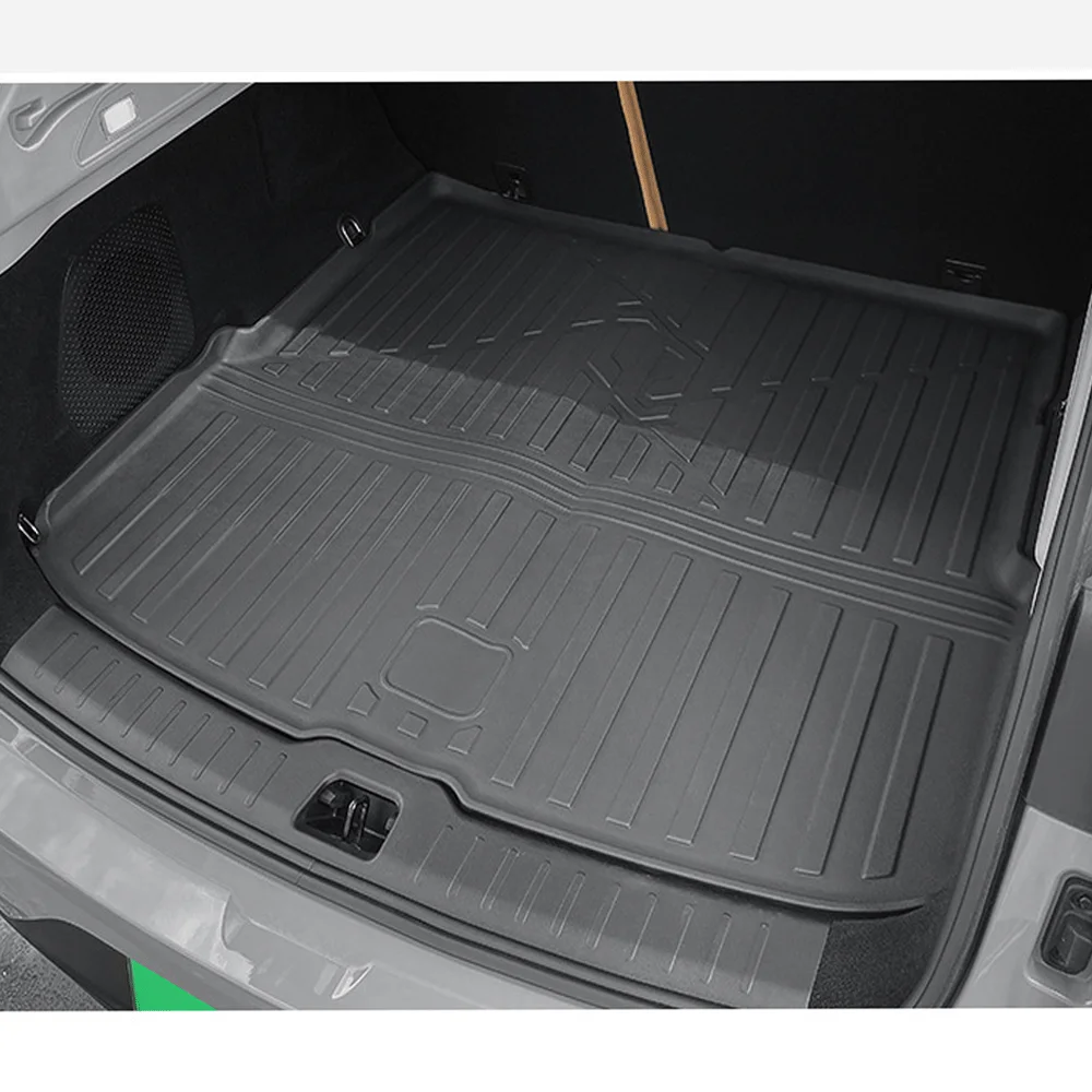 Para Leapmotor C11 2024 2025 TPE 3D alfombrillas de coche conducción a la izquierda impermeable todo tipo de clima alfombrillas de coche 3D revestimiento de carga almohadilla de maletero