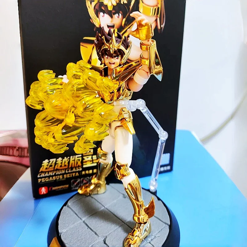 

Фигурка-модель Золотого Святого Пегаса Сейи из Saint Seiya, сборная модель, настольное украшение, коллекционный подарок