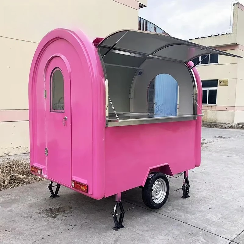 Catering Trailer Spacious Mobile Kitchen Fully Equipped With Cooking Tools For Wedding Party Commercial Catering Customized