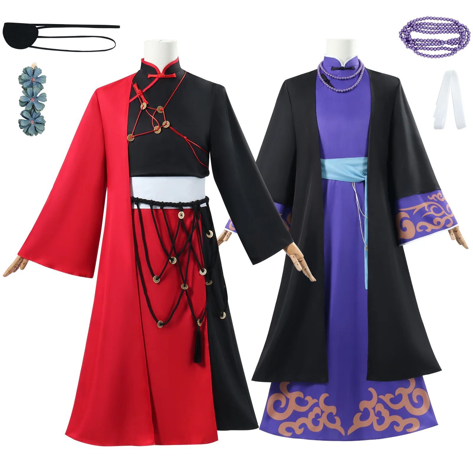 

"Head Seven" Ghost Story Cosplay Costume By Chu Yujun And Chu Yuqing, Featuring Costumes For Characters From The 2D Anime World.