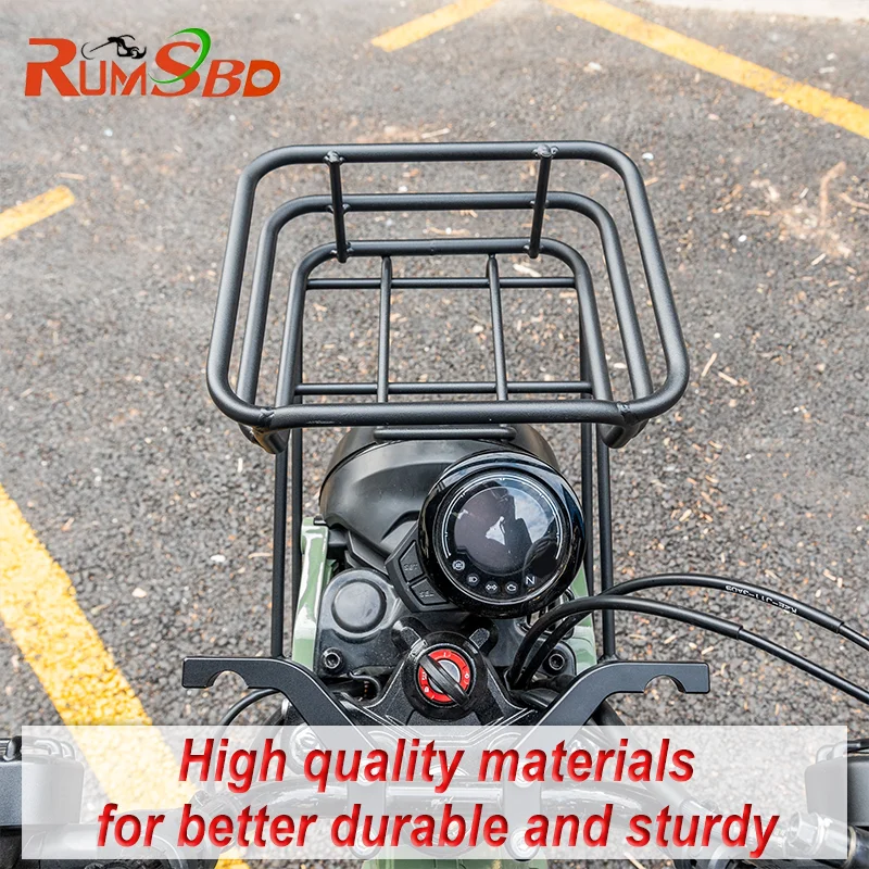 For Honda CT125 Hunter Cub 2020-2024 2023 2022 2021 Front Luggage Rack Support Bracket Lightweight Off-Road Basket Holder