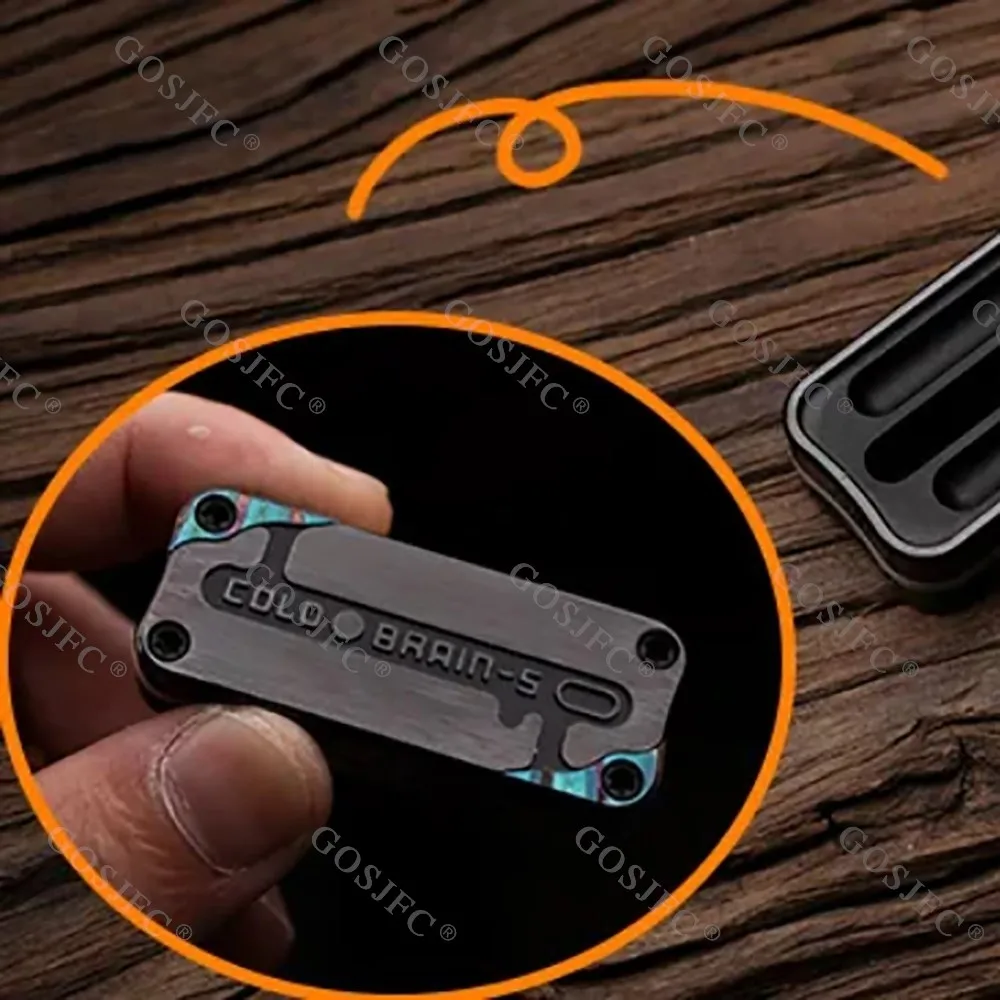 BRAIN EDC Snake-I Fidget Slider Stress Relief Speelgoed Fidget Speelgoed Voor Volwassenen Push Slider Zirkonium Angst Relief Gadgets