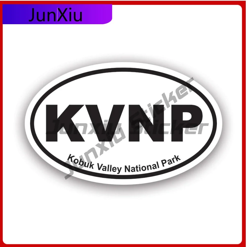 

Kobuk Valley National Park Oval Sticker Creative Decals Uv Protected Euro Nps Kvnp Artic Circle Caribou Kobuk River Onion