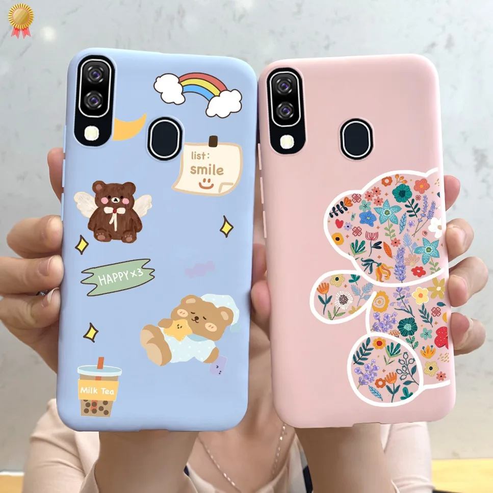 For Samsung A40 A 40 Case Soft Cute Cartoon TPU Silicone Back Cover Coque For Samsung Galaxy A40 A 40 A405FN Phone Case Funda