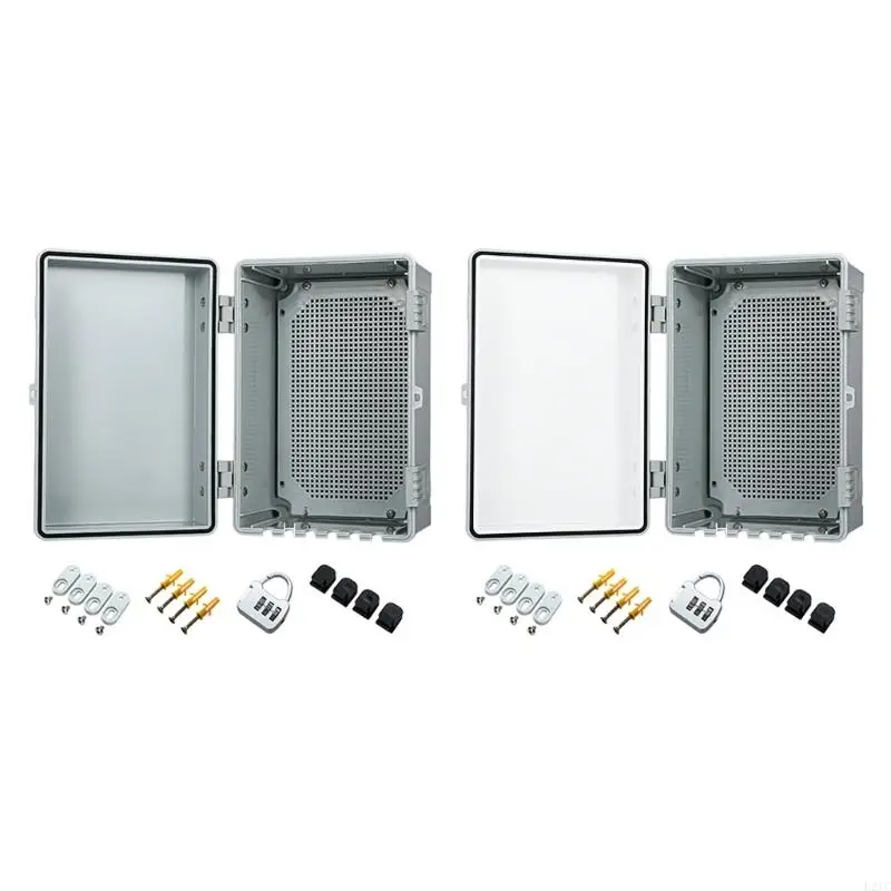 

2025 New Multipurpose Large Size Waterproof Enclosures Convenient for Outdoor Power Supply With Lock And Mounting Accessories