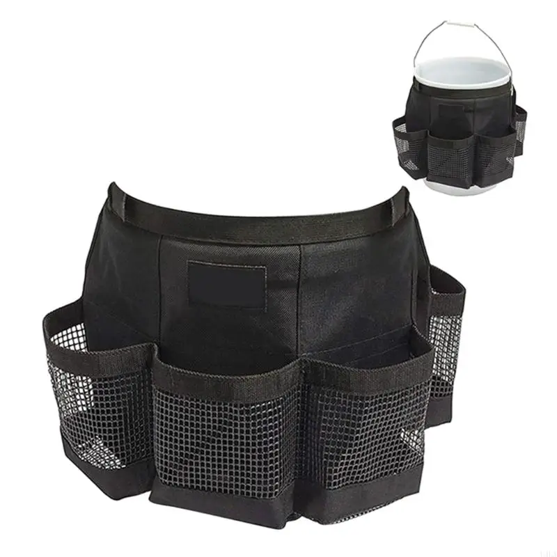 U4LA Garden Tools Storage Buckte с карманами для от 3,5 до 5 галлонов ведра