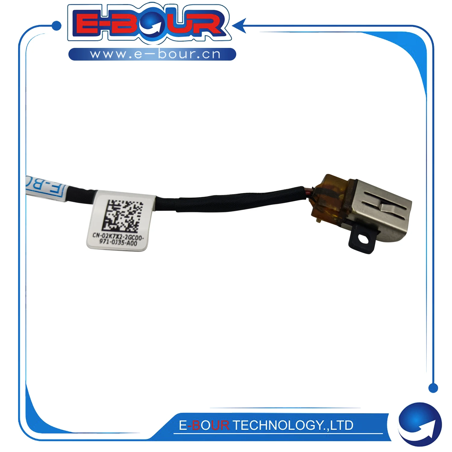 10 قطعة تيار مستمر السلطة جاك ل Inspiro 17 15 3779 3780 5570 5770 5775 I5775 CAL70 02K7X2 2K7X2 تيار مستمر 301011 منفذ شحن مقبس التوصيل B00