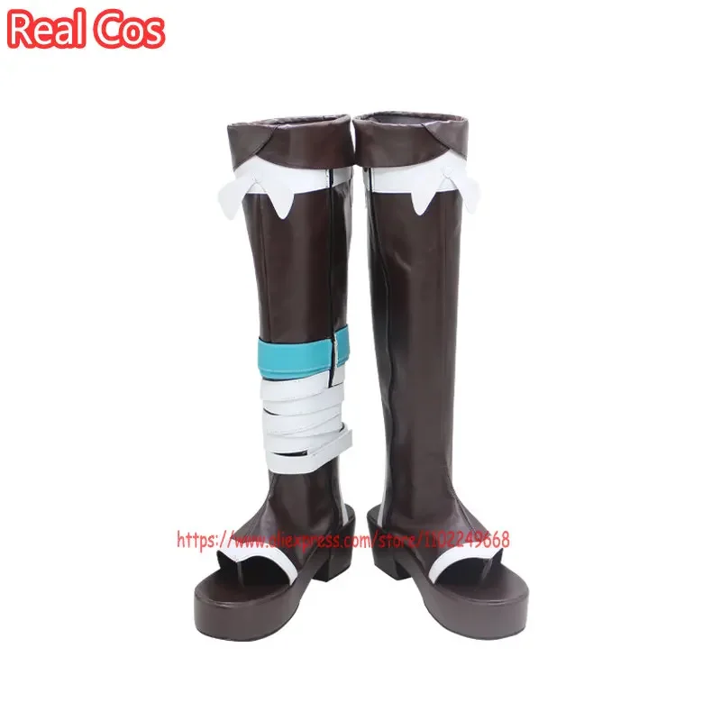 WAT RealCos Anime Game Genshin Impact Gorou Cosplay Women Shoes Boots Props Halloween Party Accessories Customization C 2025 New