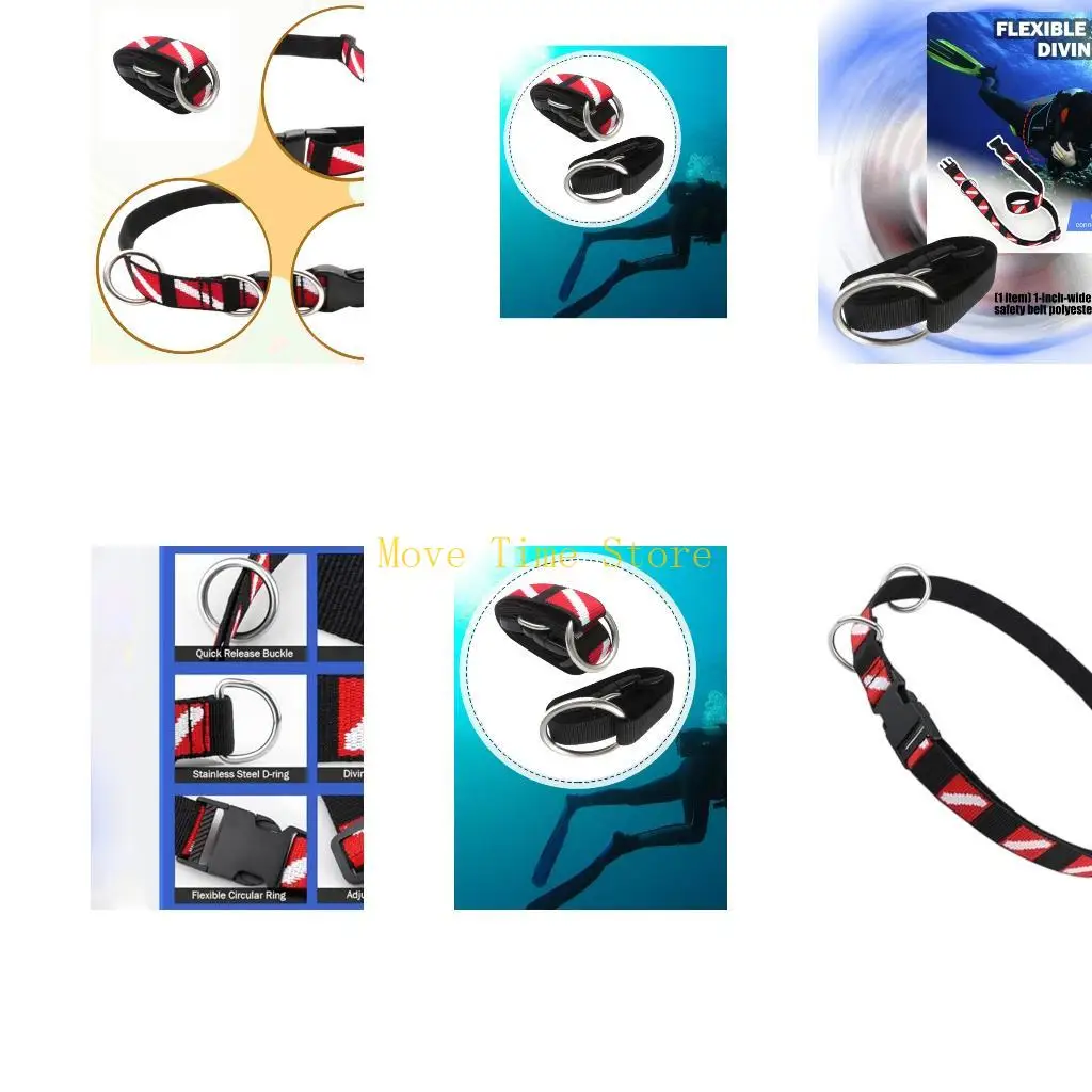 

92ME Пояс для дайвинга Поясной ремень Дайвинг Флаги Тесьма Пояс для дайвинга для подводного плавания с аквалангом