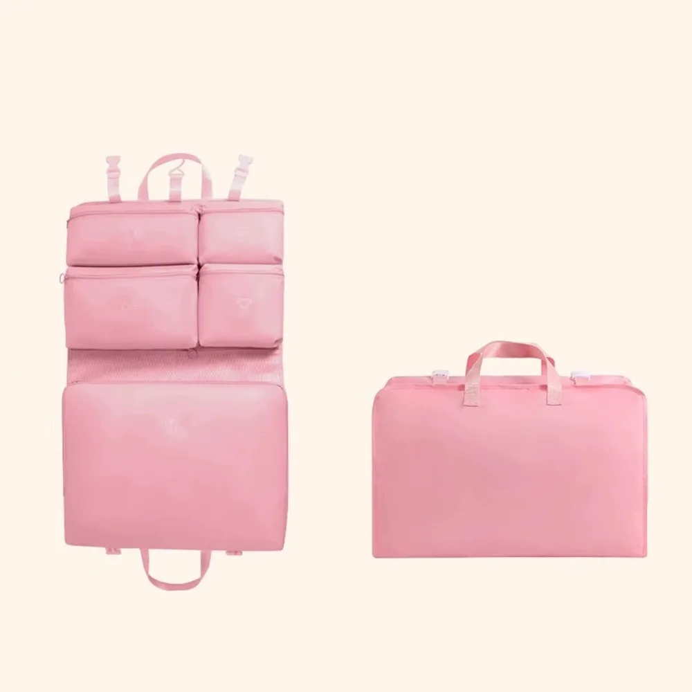 

7 In 1 Travel Luggage Bag Foldable Multi Pockets Luggage Storage Bag Large Capacity Hanging Trip Handbags Clothes Organizer