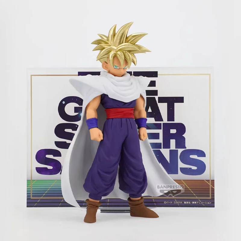 Figura de acción original de BANDAI BANPRESTO, Dragon Ball Z, BLOOD OF SAIYANS SSJ 2, Super Saiyan 2, Son Gohan, modelo de anime, juguete de regalo