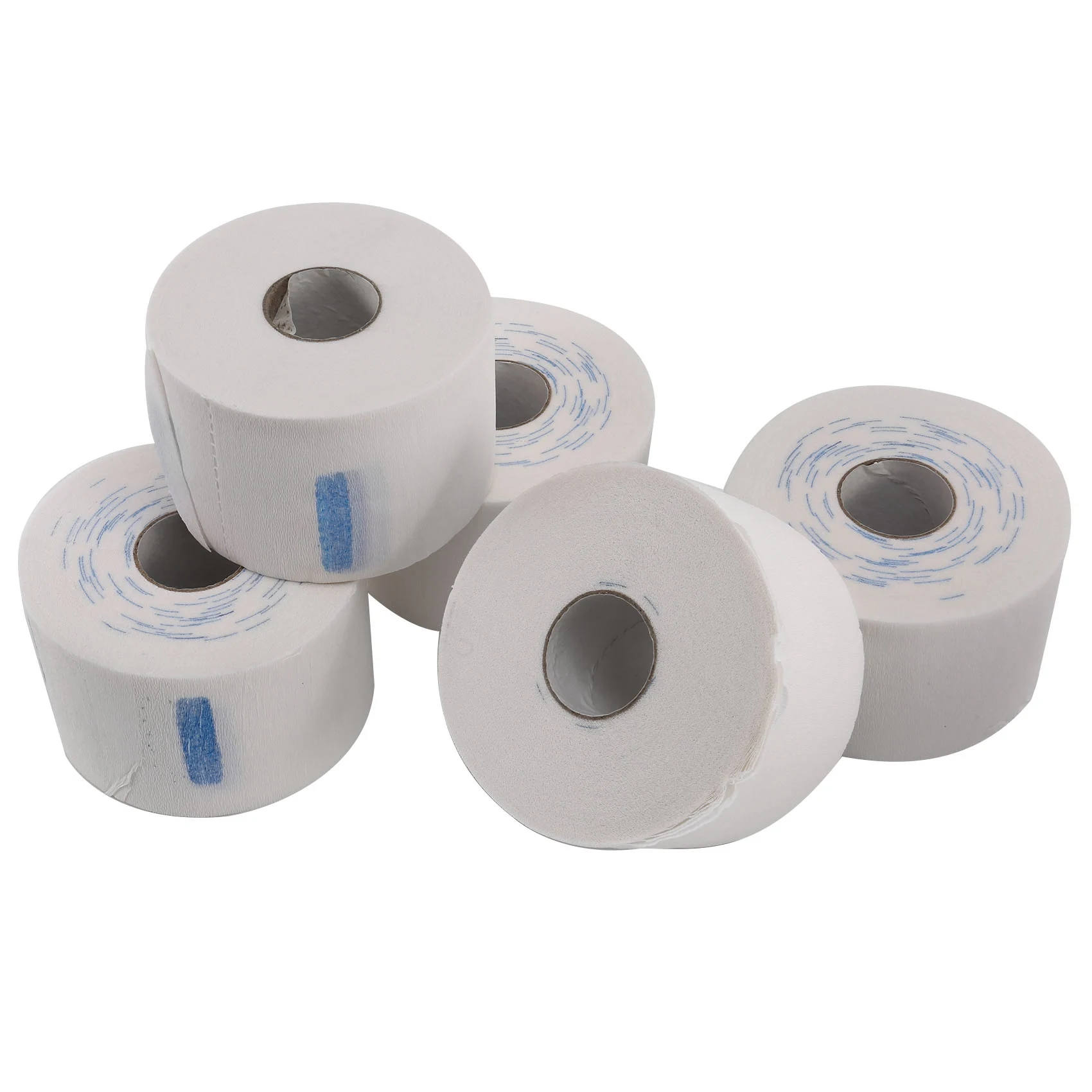 5 Neck Hair Cutting Collar Strip Roll Paper Salon Barber Dispose