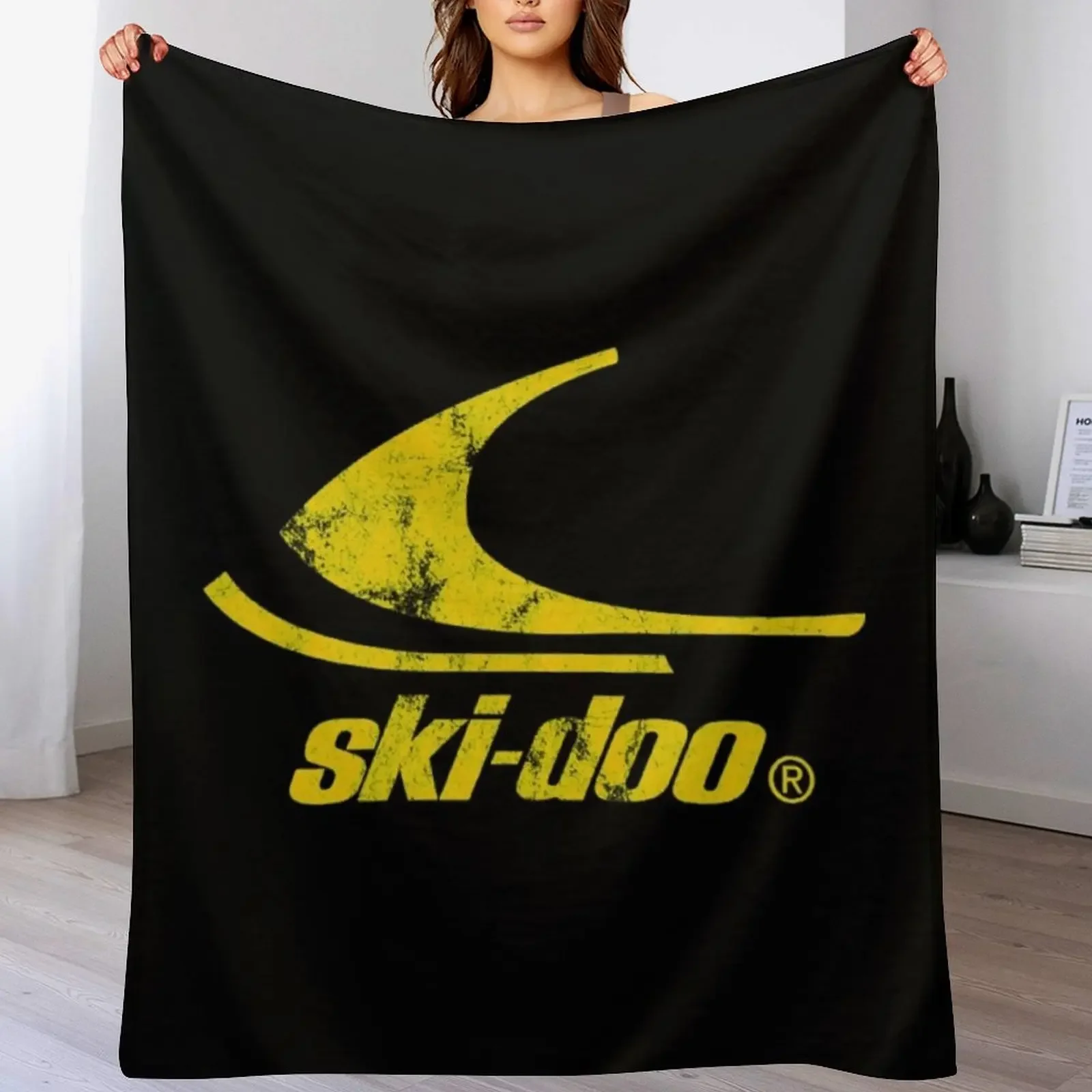 Ski Doo T-ShirtSki Doo Classic Throw Blanket Blankets For Bed Tourist Blankets