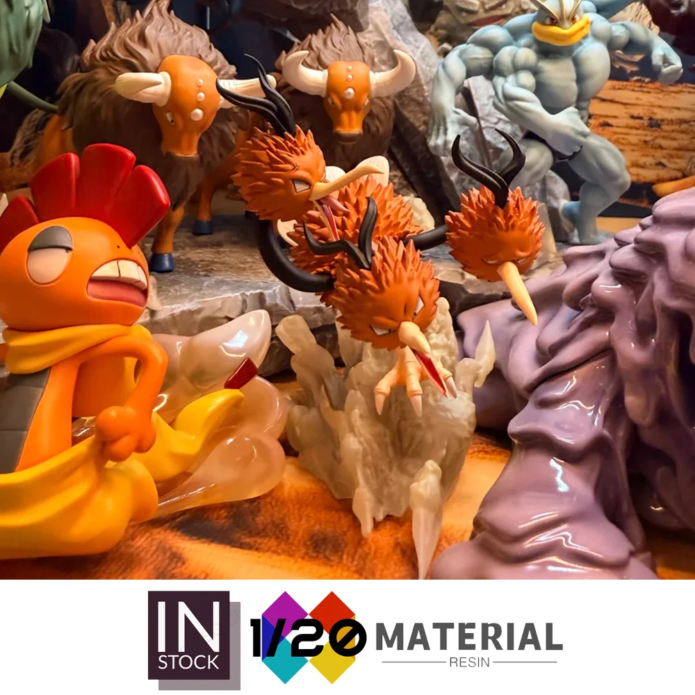 

[In Stock]1/20 Resin Scale World [PALLET TOWN] – Doduo & Dodrio