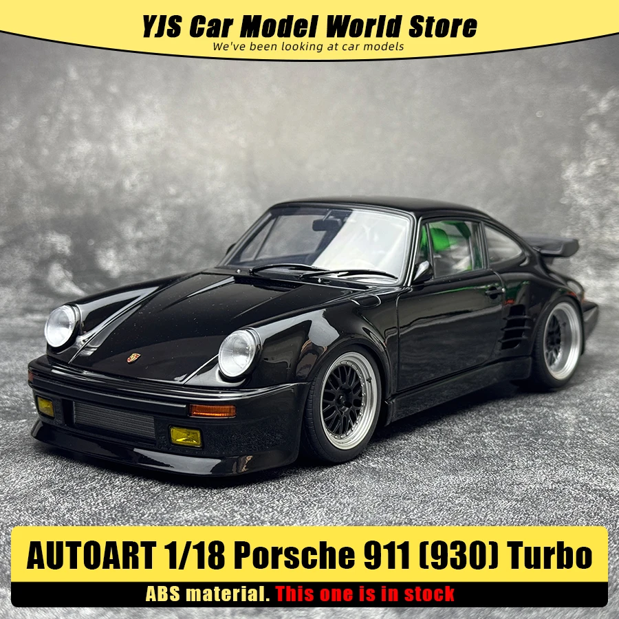 

AUTOART масштаб 1/18 Porsche 911 (930) модель спортивного автомобиля Turbo, статический дисплей, коллекция