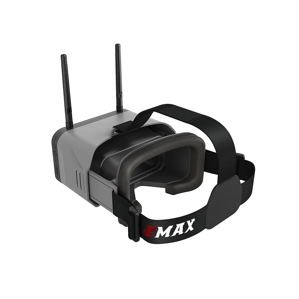 Gafas Emax Transporter 2 5,8 Ghz FPV gafas Tinyhawk gafas para Emax Tinyhawk S / Tinyhawk III Dron de carreras con visión en primera persona