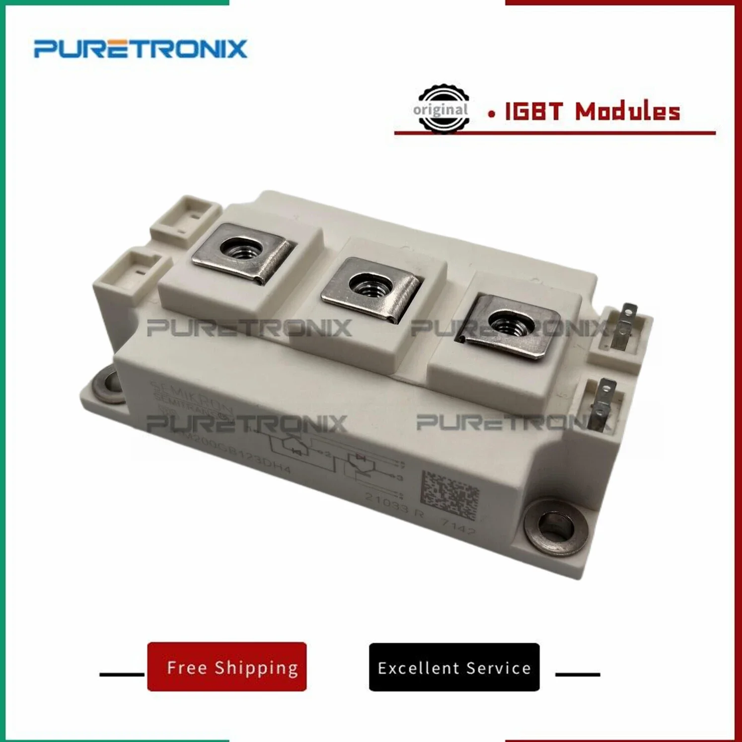 SKM200GB123DH4 Modul Asli Baru