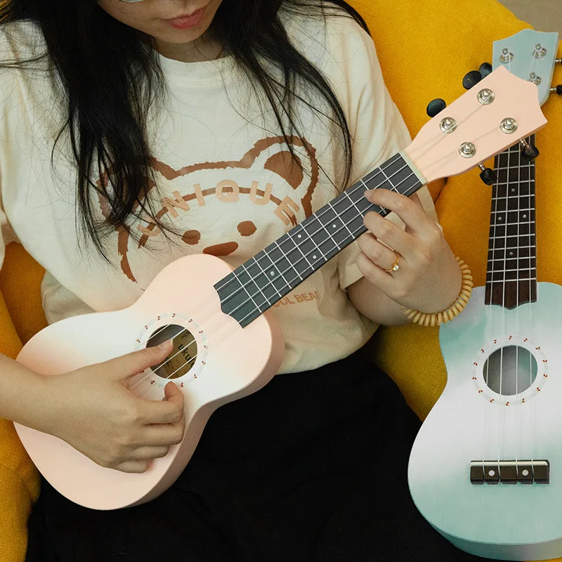 Ukulele Classical Guitar 21 Inch Musical String Instrument Chroma Professional Accompaniment Ukulele Early Education Instrument