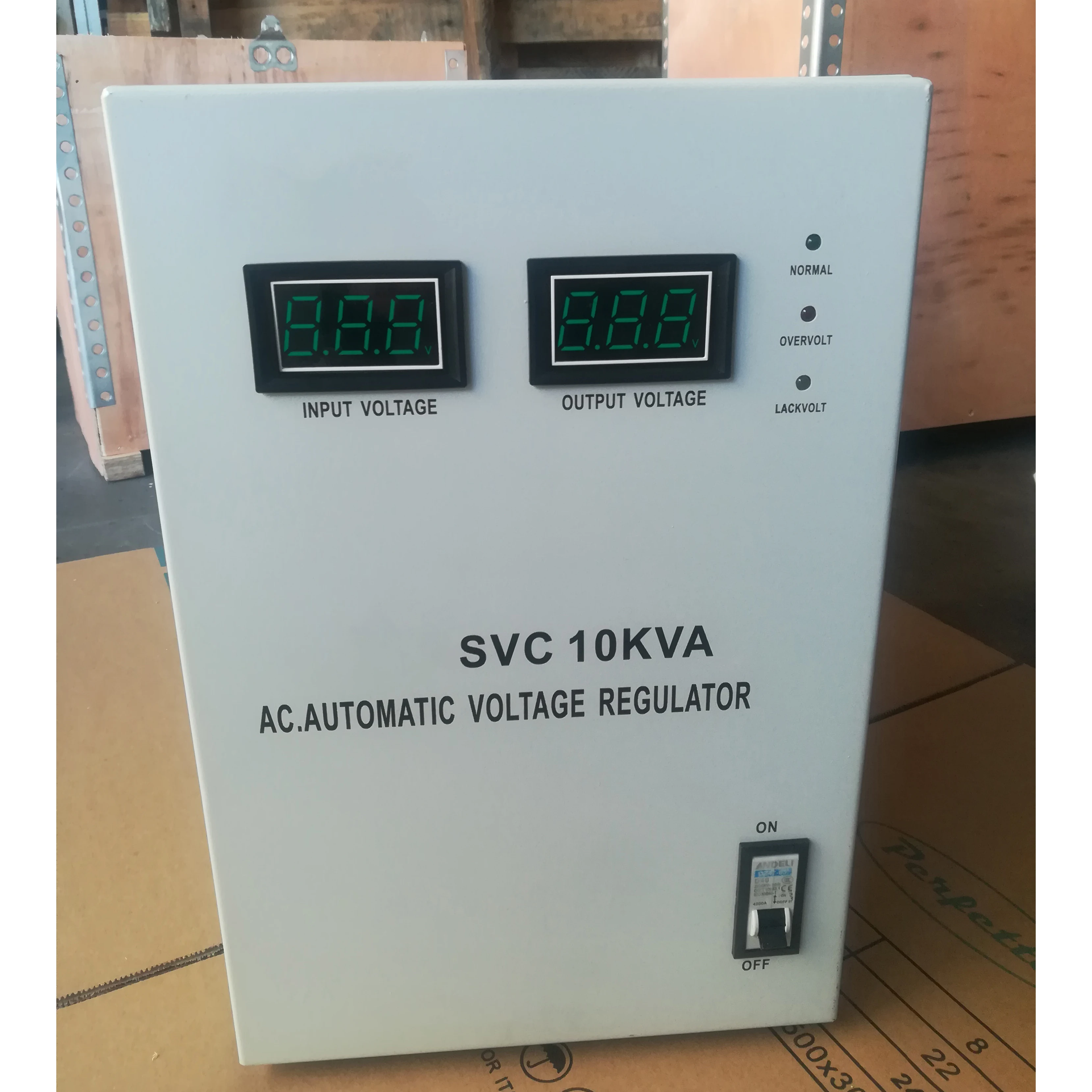 Single Phase  Servo Motor Type Voltage Regulator Stabilizer Whole House Industrial Big Power Voltage Stabilizer