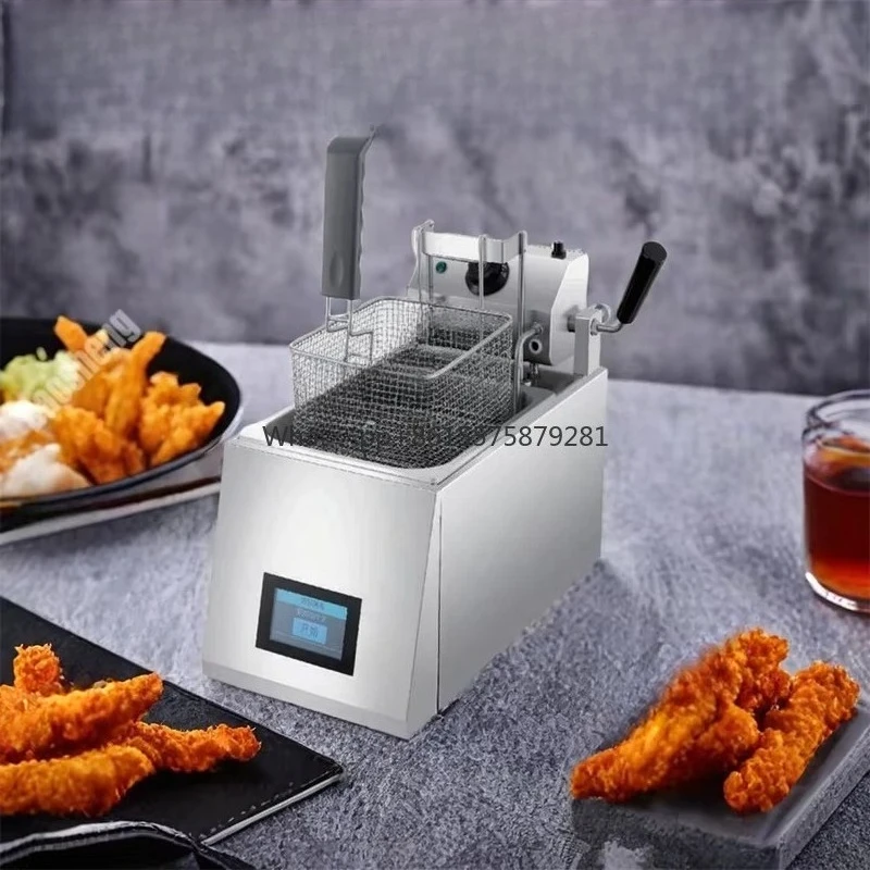 

52l Commercial Use Free Standing Potato Chips Deep Fryers Machine