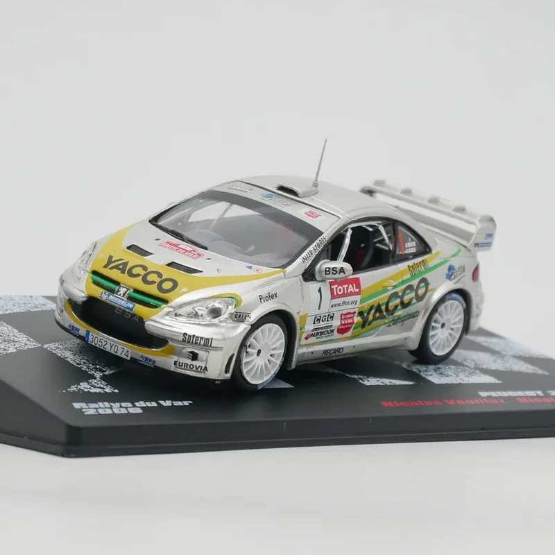

Diecast IXO 1:43 Scale Peugeot 307 WRC 2006 Rally Car Alloy Car Model Collectible Toy Gift Souvenir Display Ornament