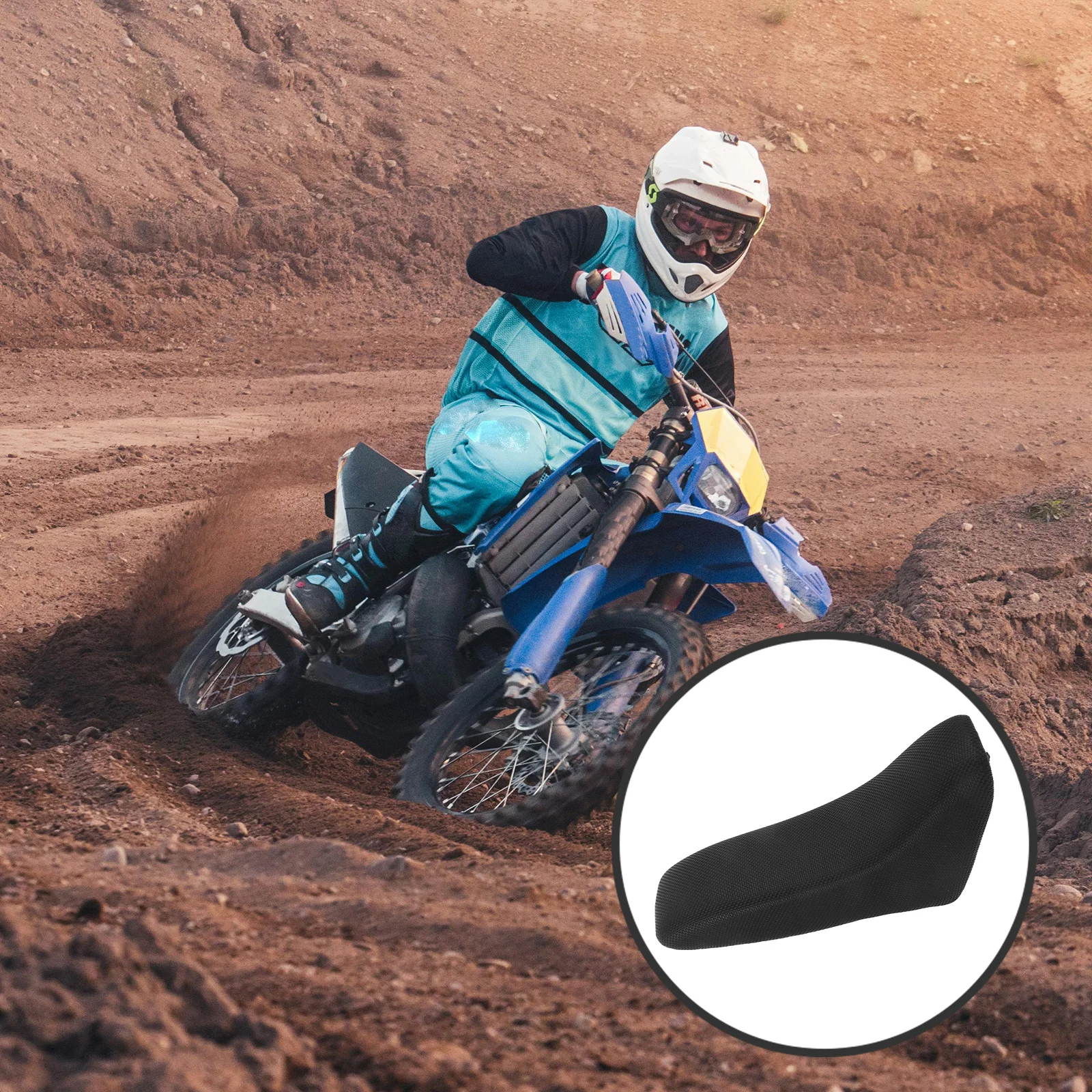 

Mini Dirt Bike Seat Cushion Soft Comfortable Replacement Small Seat Pad for Off-Road Motorcycle Riding Motorcycle Seats