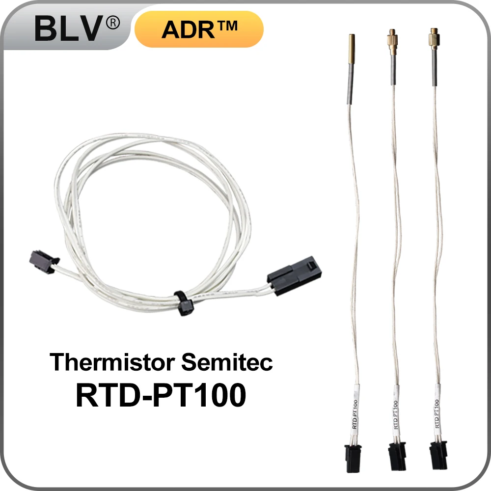 

BLV® ADR™ Heraeus M222 PT100 (Class B)Thermistor sensor New standard Multi-Stranded Laser Welded Leads 3X15MM Metal M3 M4