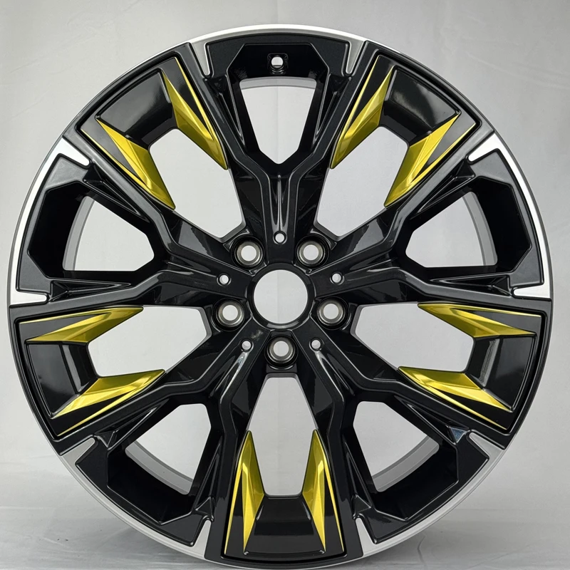 

SY-09150 1-Pieces Gloss Black 18 19 20 21 22 24 26 Inch Alloy Wheels Rims for Cars and Pickup Trucks Passenger Car Wheels