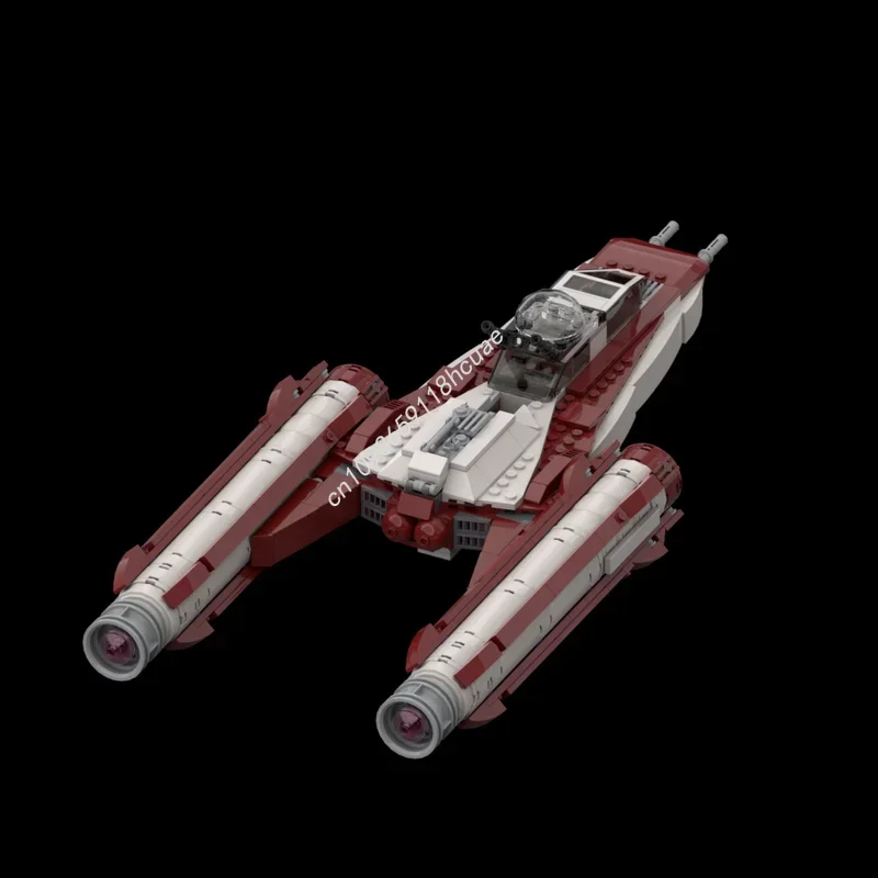 511pcs 스타 배틀 BTL-B Y 윙 스타파이터 모델 Moc 빌딩 블록 창의적 조립 교육용 장난감 어린이 크리스마스 선물