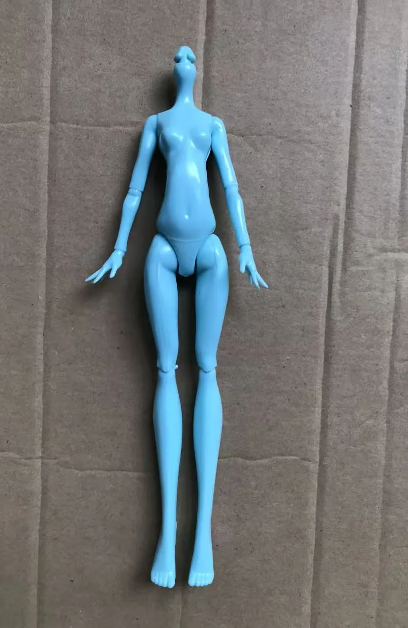 23cm Multi-Joints Beweegbare Popfiguur Lichaam Speelgoed Wit Groen Bruin Monster Pop Lichaam Geschikt voor Vele Hoofden voor Kinderen