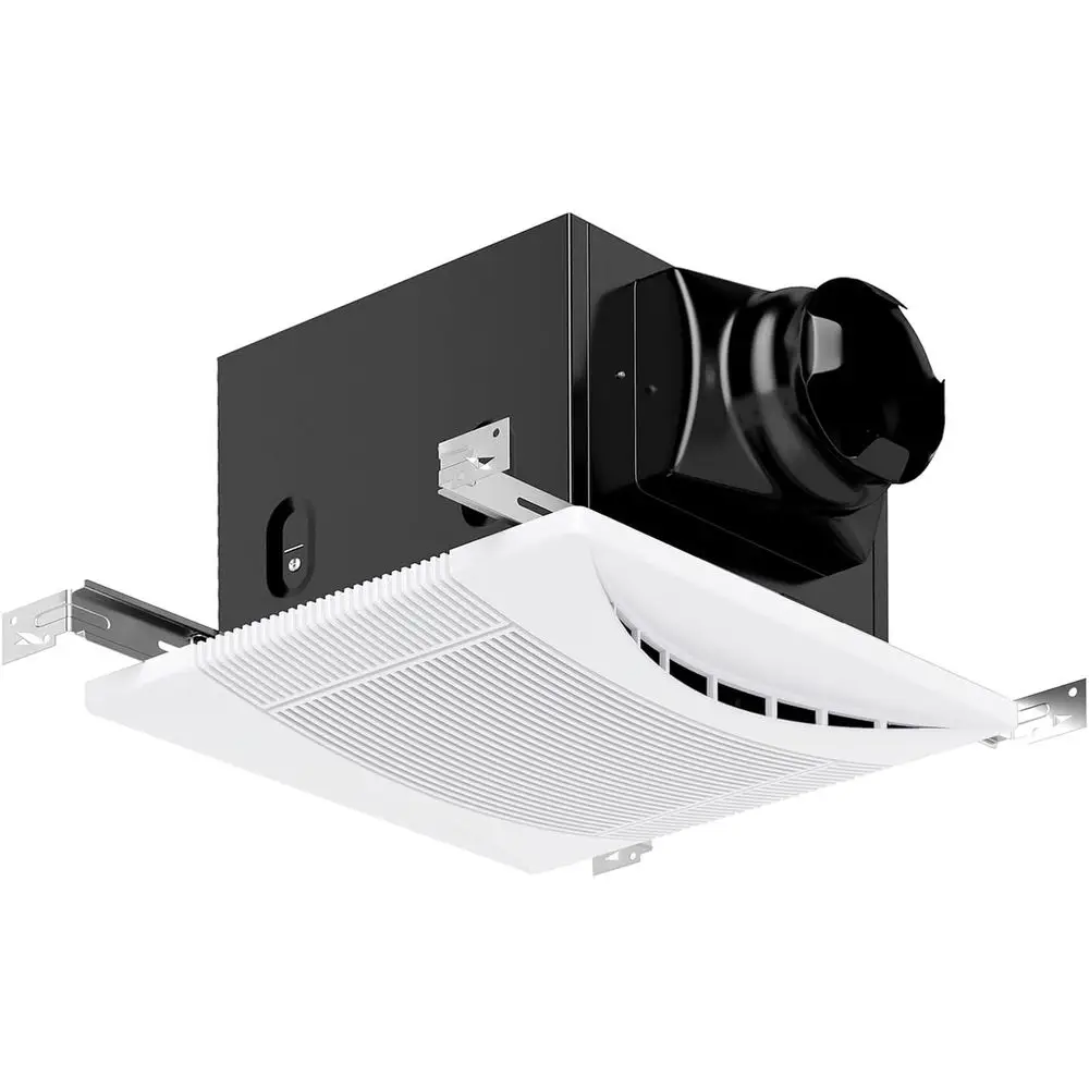 

Потолочный вентилятор для ванной комнаты с металлическим корпусом, 1 сон, белый