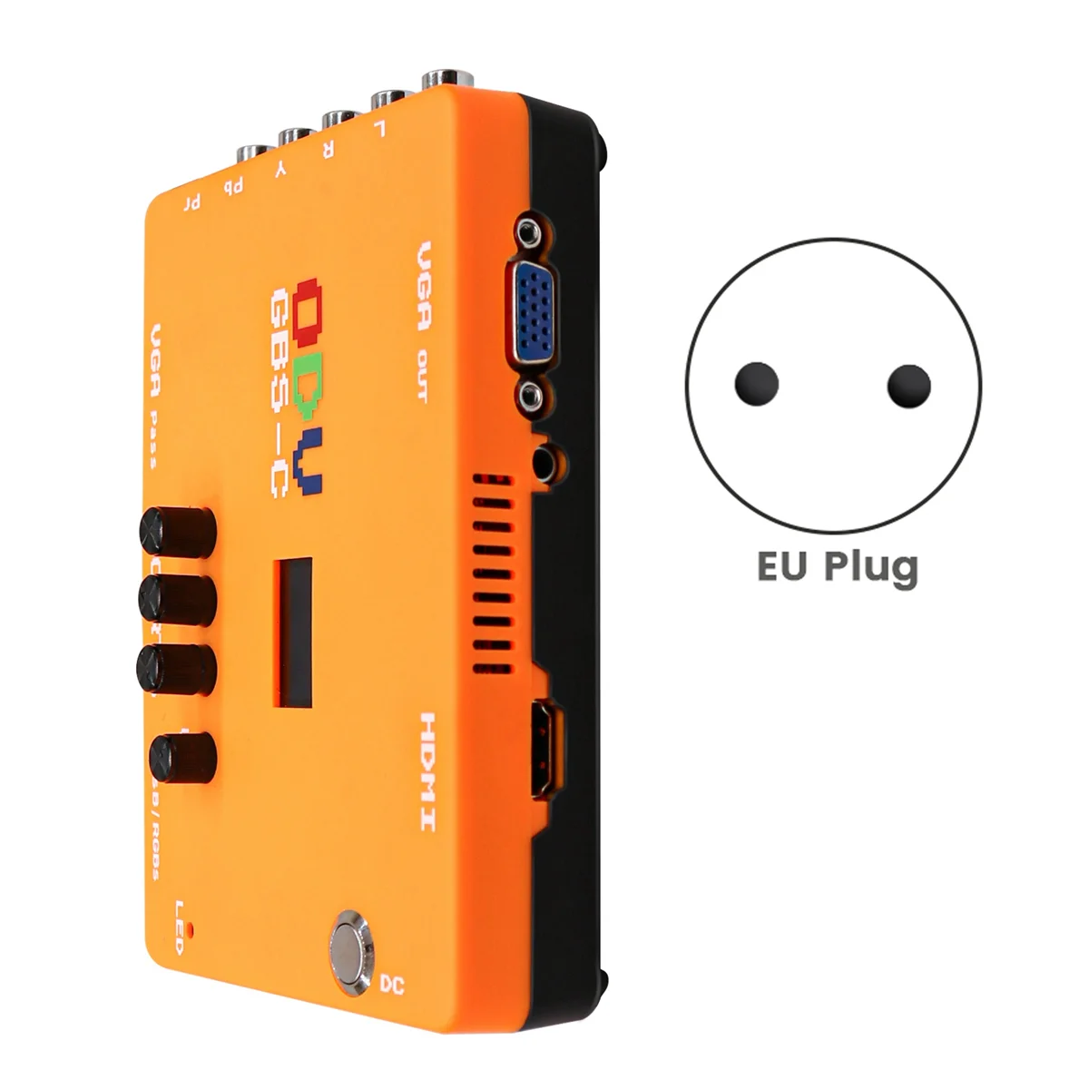 Y23A ODV-GBS-C AIO OSSC Controllo RGBS/YPBPR/RGBHV a VGA/HDMI Adattatore convertitore video a bassa risoluzione compatibile-Spina UE