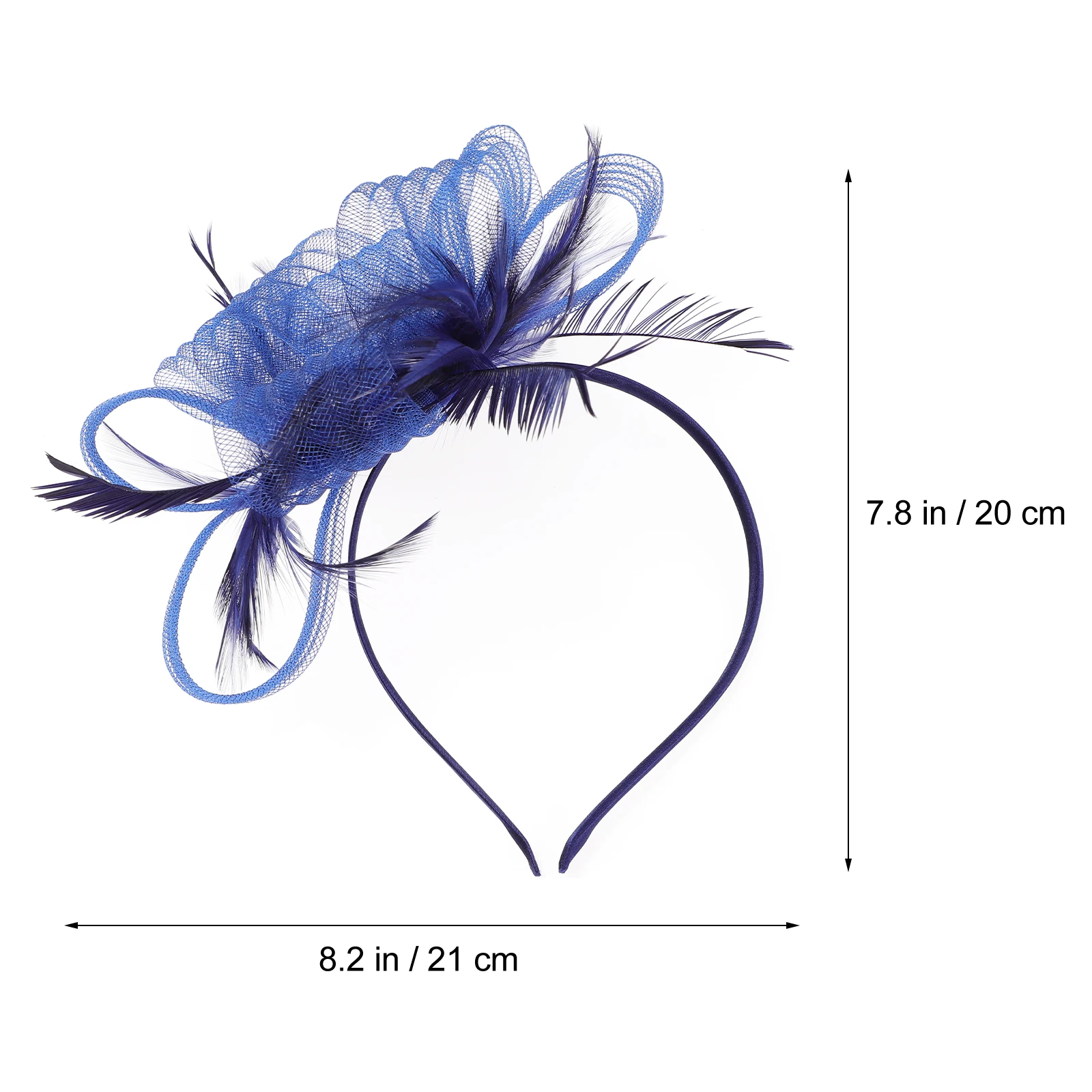 

Retro Fascinators Hat for Women Elegant Mesh Headb Hair Accessory Prom Headpiece Tea Party Fashionable Ladies