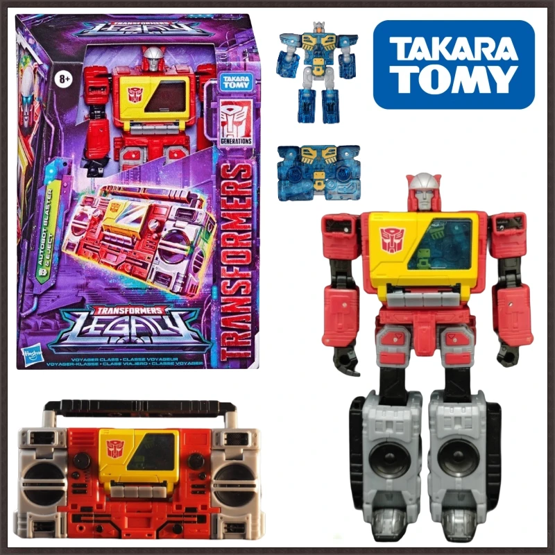 

In Stock Takara Tomy Transformers G Series Legacy V Class Blaster & Eject Figure Model Anime Action Deformation Robot Car Gift