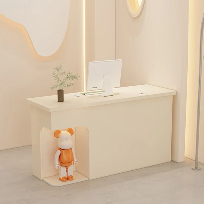 

Gym Decor Luxury Reception Counter Salon Beauty Cosmetic Shop Reception Counter Retail StoreTheke Rezeption Office Furniture