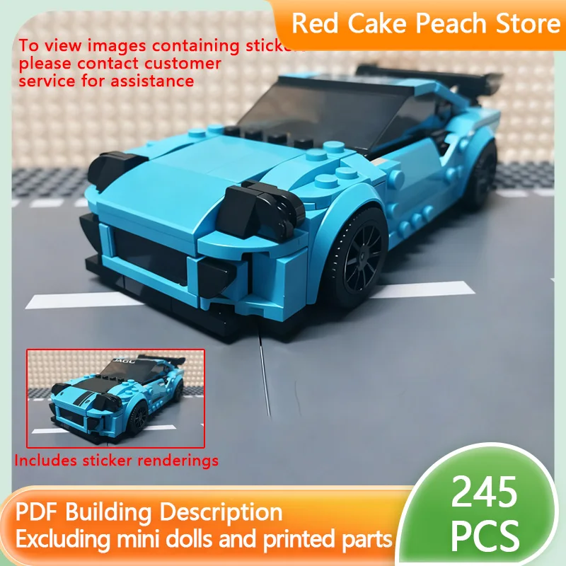 

Модель скоростного гоночного автомобиля MOC, строительные кирпичи Supra A80, модульная технология Hypercar, детские праздничные подарки, сборные игрушки, костюм