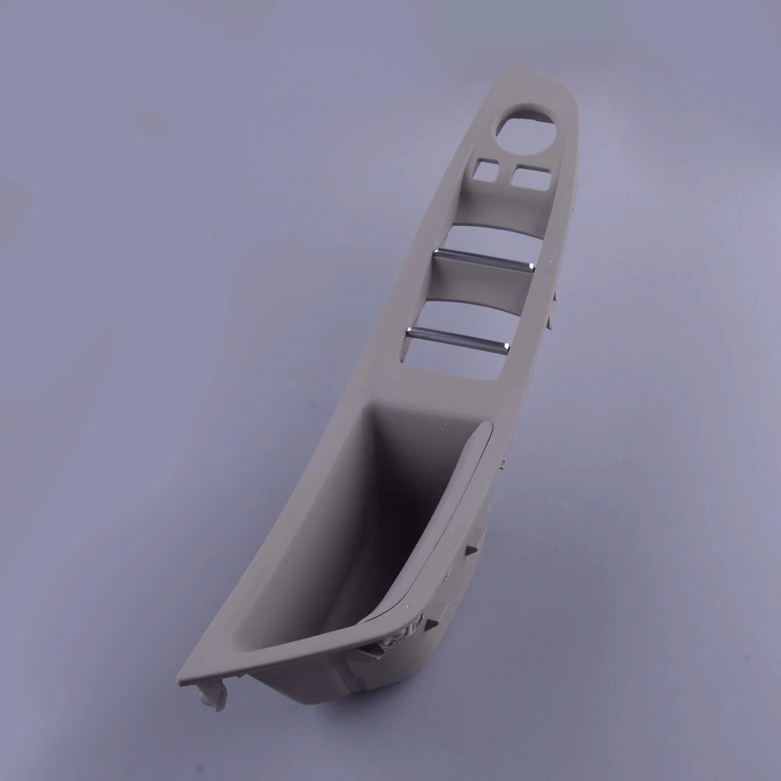 

Car Inner Door Panel Handle Pull Trim Cover Fit For BMW F10 F11 F18 5 Series 2010-2013 2014 2015 2016 2017 Left Hand Drive Gray