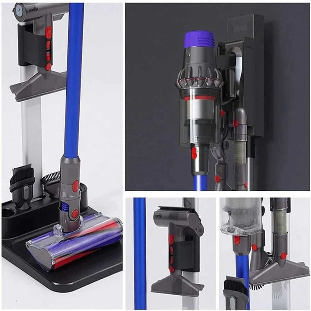 Satuo S1 Freestanding Stable Aluminum Alloy for Dyson V7 V8 SV10 V11 SV12 V15 Vacuum Stand Storage Bracket Rack